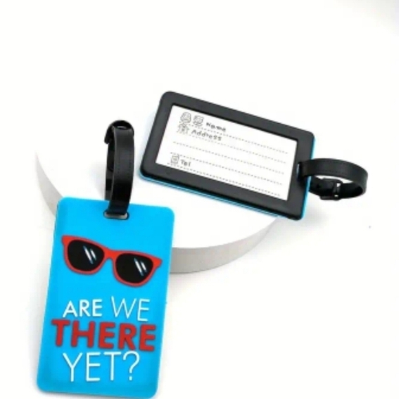 Are We There Yet Luggage Tag - Picture 1 of 2